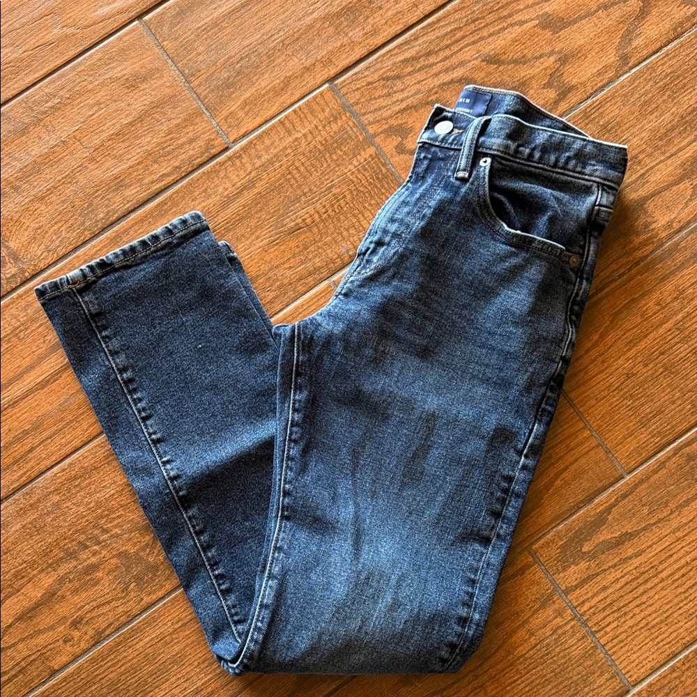 GAP Men's Dark Blue Straight Jeans